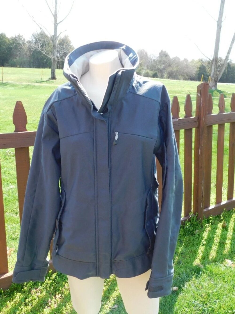 Eastern Mountain Sports EMS Soft Shell Jacket Size Medium Womens